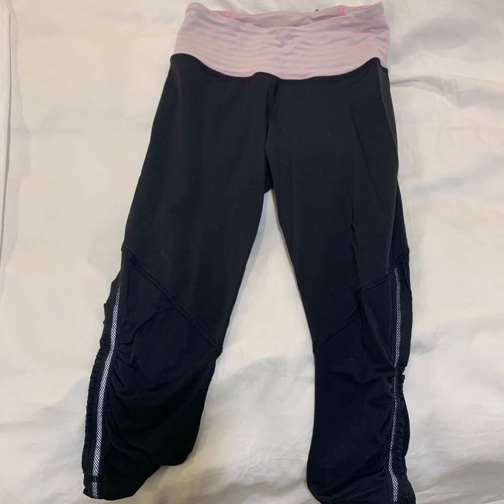 Lululemon crop leggings, size 2